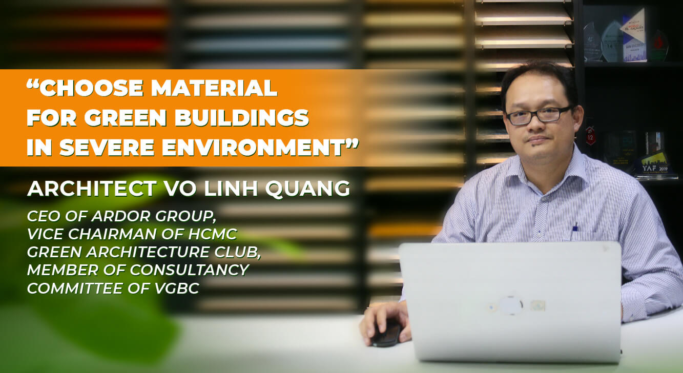 CHOOSE MATERIAL FOR GREEN BUILDINGS IN SEVERE ENVIRONMENT