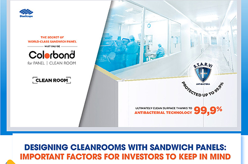 DESIGNING CLEANROOMS WITH SANDWICH PANEL: IMPORTANT FACTORS FOR INVESTORS TO KEEP IN MIND