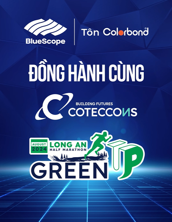 TÔN COLORBOND® và COTECCONS LONG AN HALF MARATHON 2024 ĐỒNG HÀNH CHINH PHỤC NHỮNG TẦM NHÌN XA MỚI