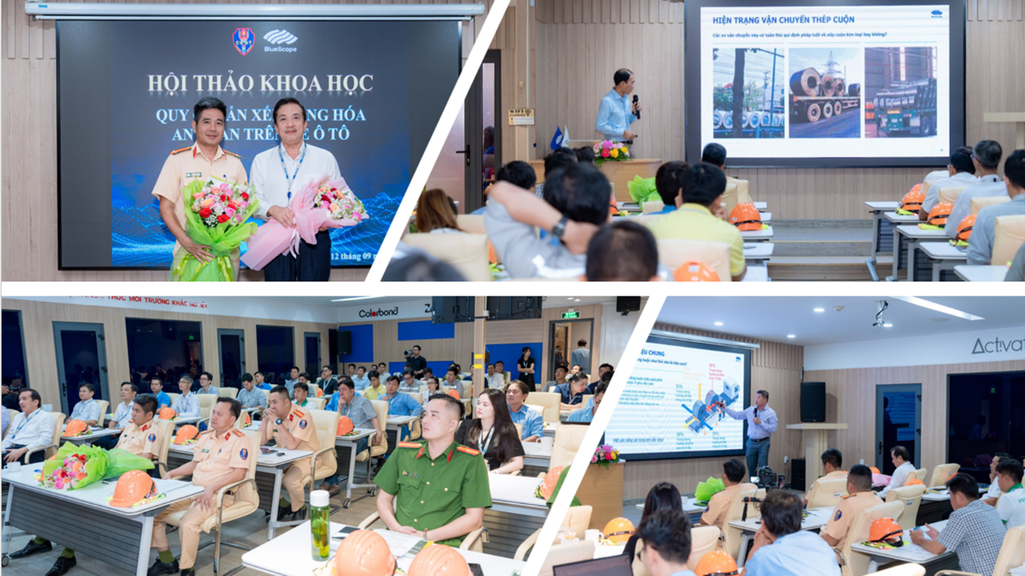 Hội thảo khoa học về quy chuẩn xếp hàng hóa an toàn trên xe ô tô