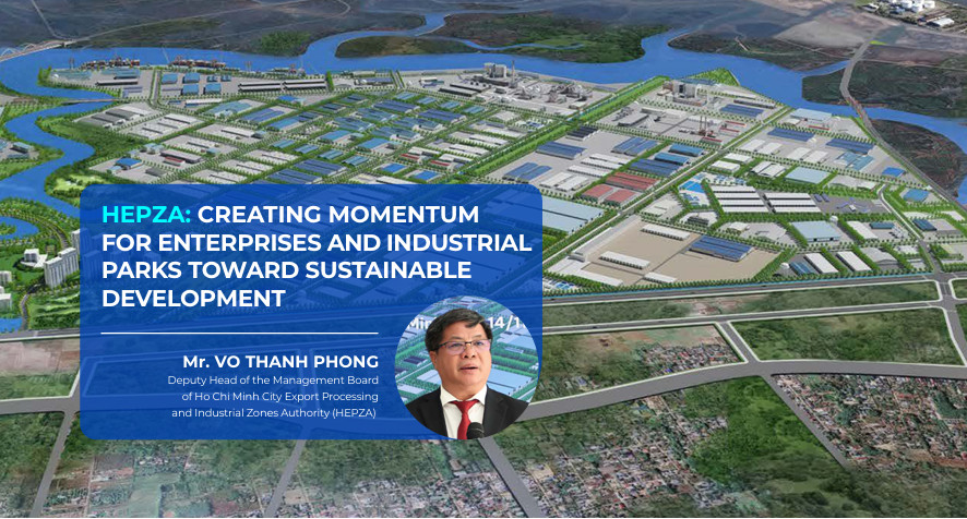 CREATING MOMENTUM FOR ENTERPRISES AND INDUSTRIAL PARKS TOWARD SUSTAINABLE DEVELOPMENT